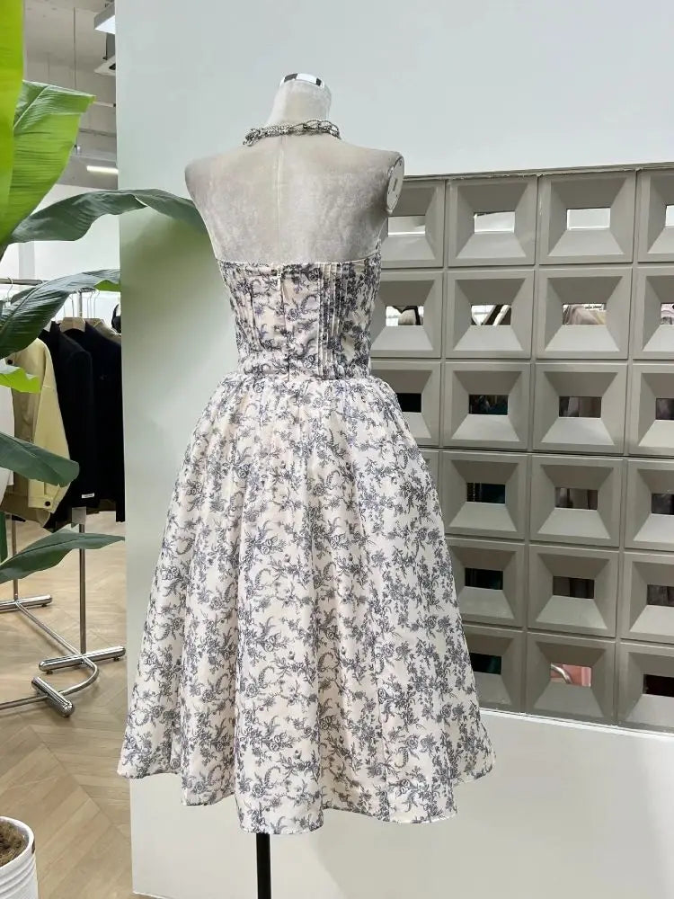 Graceful A-Line Mesh Evening Dress
