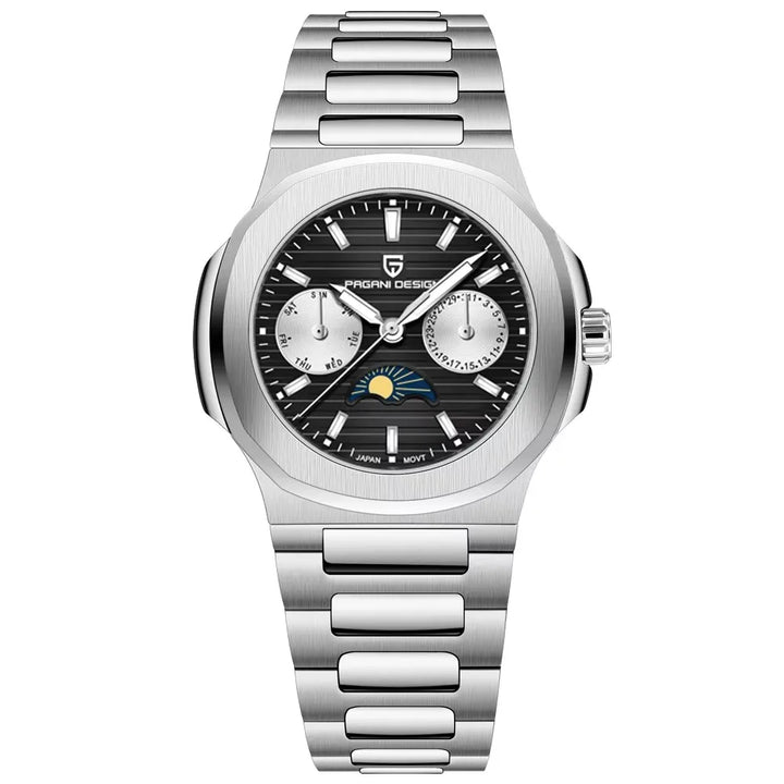 Luxury Sapphire Waterproof Wristwatch