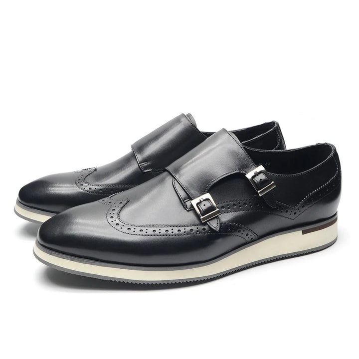 Luxury Monk Strap Business Dress Shoes
