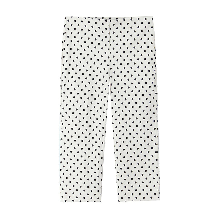 Stunning Polka Dots Capri Pants