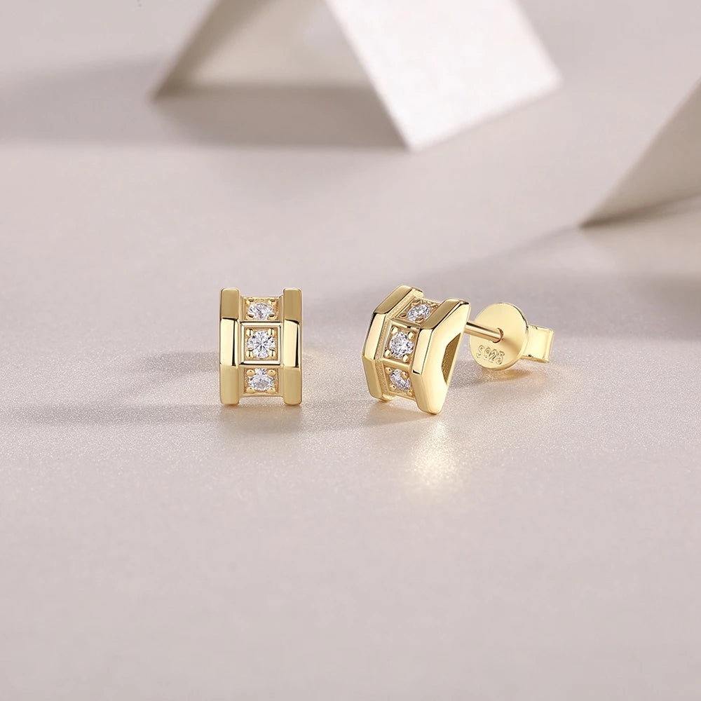 Charming 18K Gold Plated Earrings