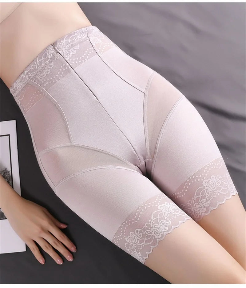 Seamless High Waist Zipper Shapewear