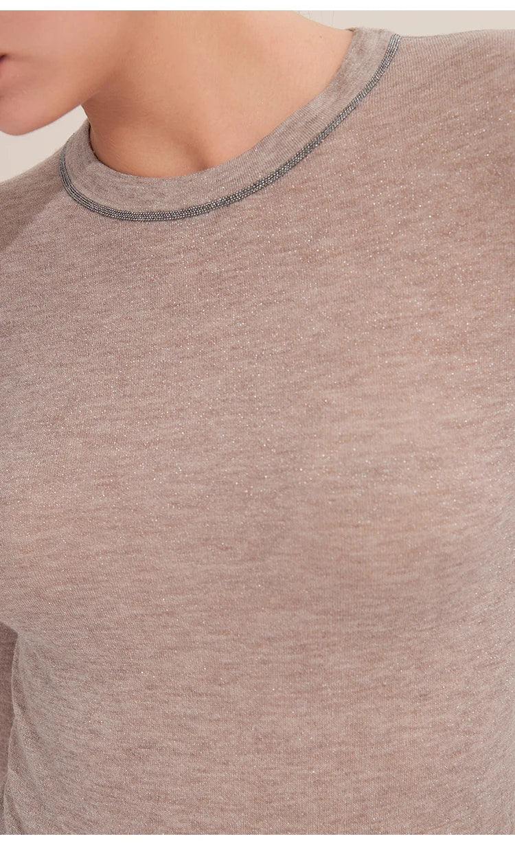 Stylish Italian Crafted Slim Fit Pullover