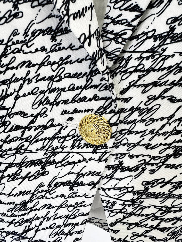 Radiant Printed Blazer Jacket