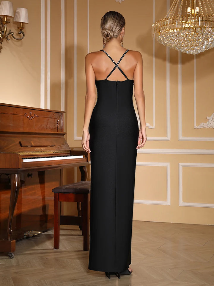 Shiny Diamond Bodycon Dress