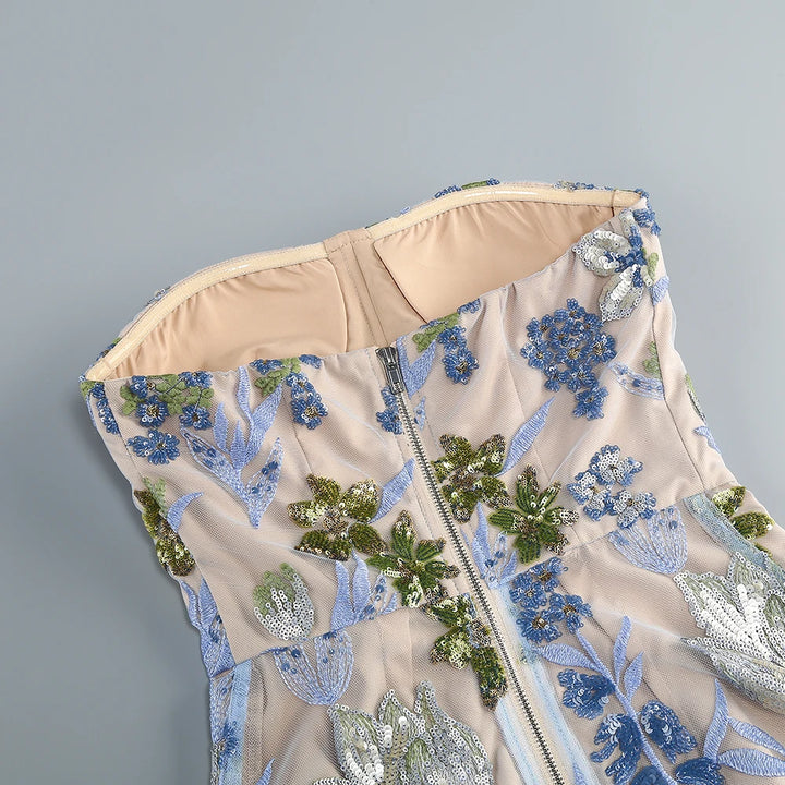 Charming Slim Fit Maxi Dress