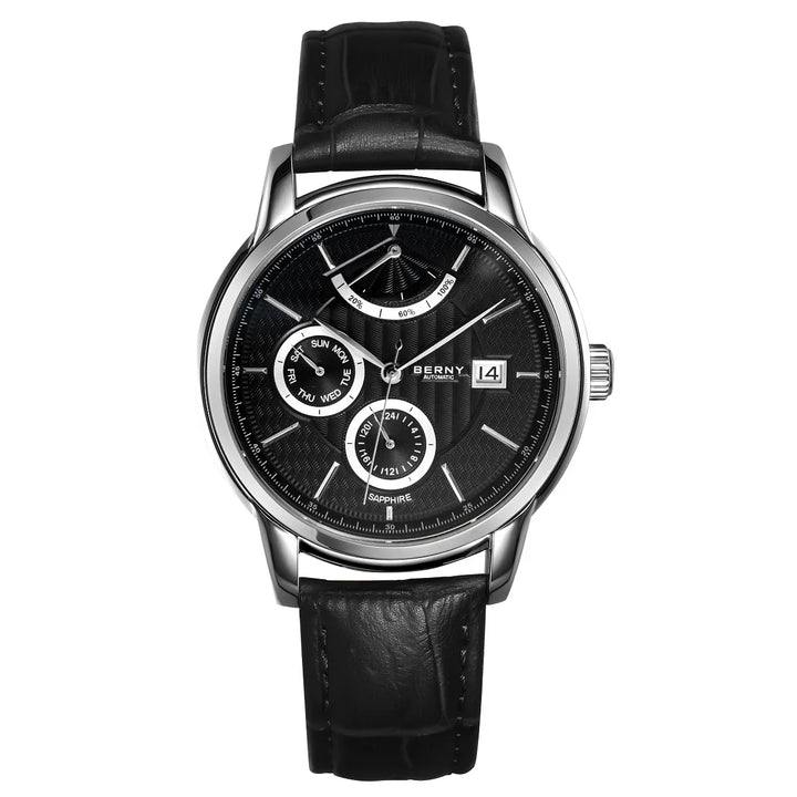 High-End Calendar Sapphire Wristwatch