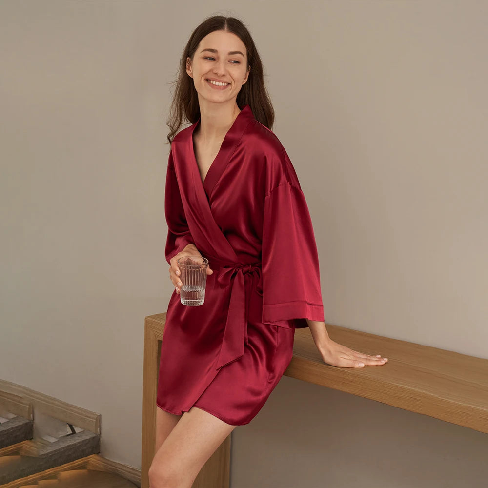 Relaxed Fit Pure Silk Sleepwear