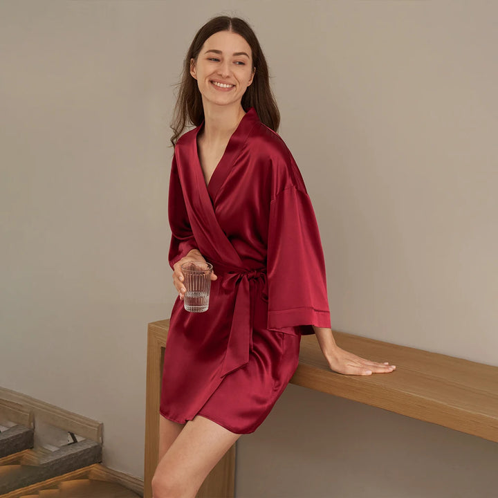 Relaxed Fit Pure Silk Sleepwear