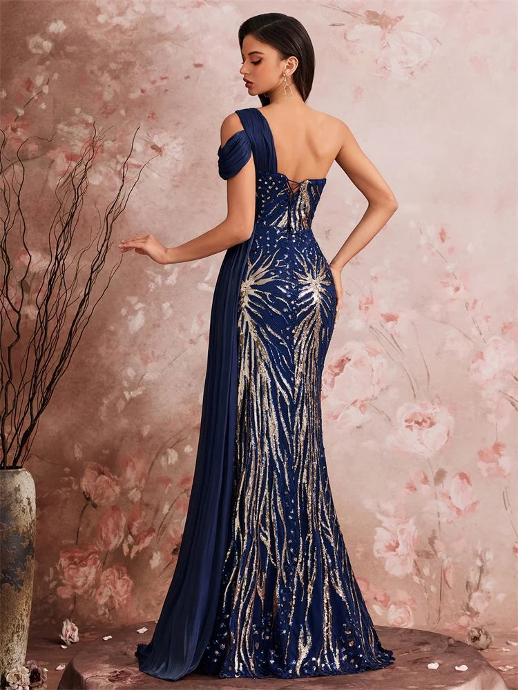 Glorious Sequins Formal Evening Dress