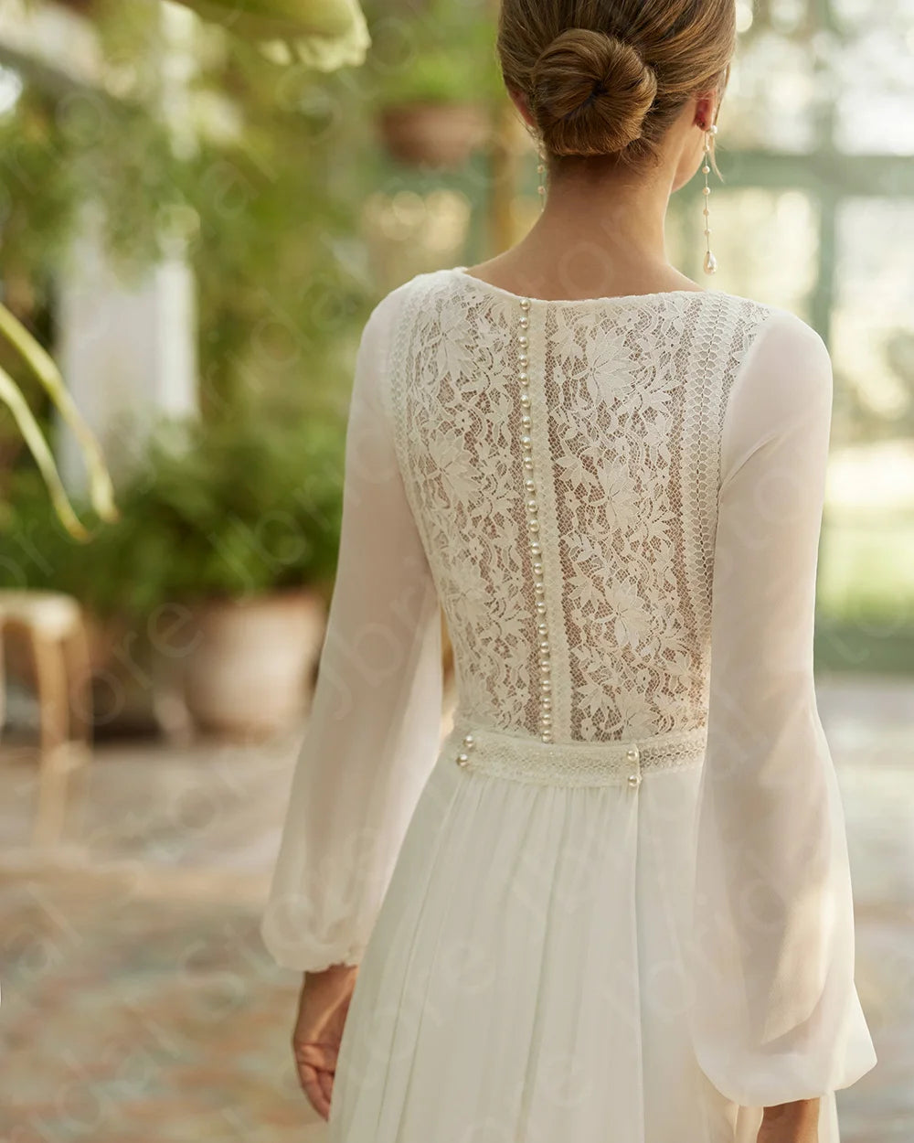 Exquisite Bohemian Wedding Dress