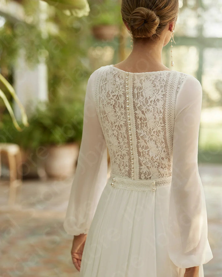 Exquisite Bohemian Wedding Dress