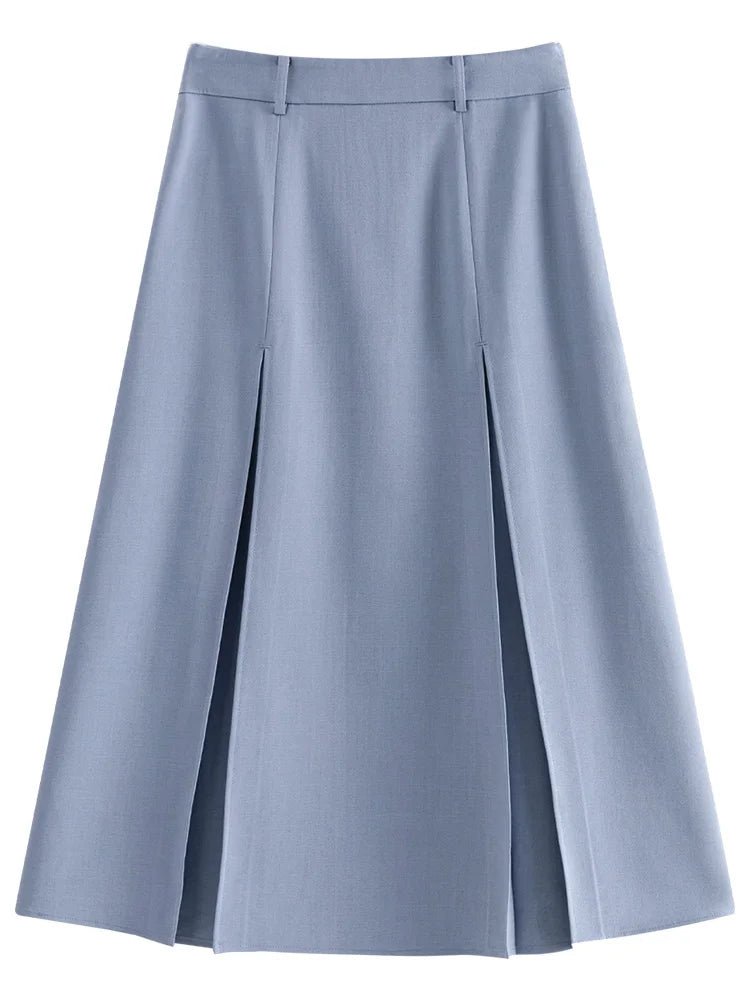 High Waist A-Line Slimming Skirt