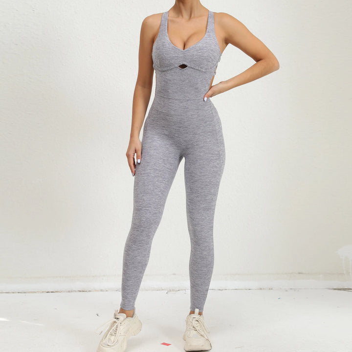 Tummy Control One-Piece Padded Jumpsuit