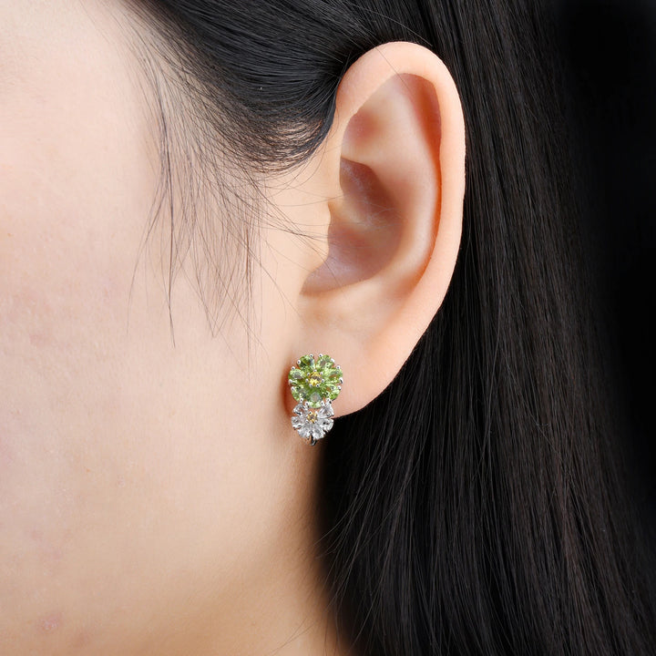 Exquisite Genuine Birthstone Earrings