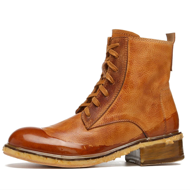 High-Top Handcrafted Goodyear Welted Boots