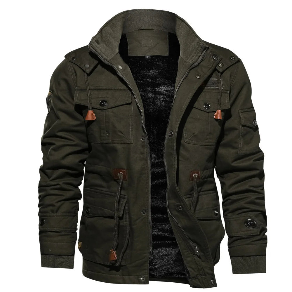 Cotton Plush Tactical Coat