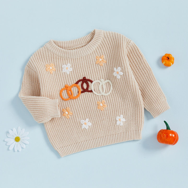 Adorable Embroidered Sweater