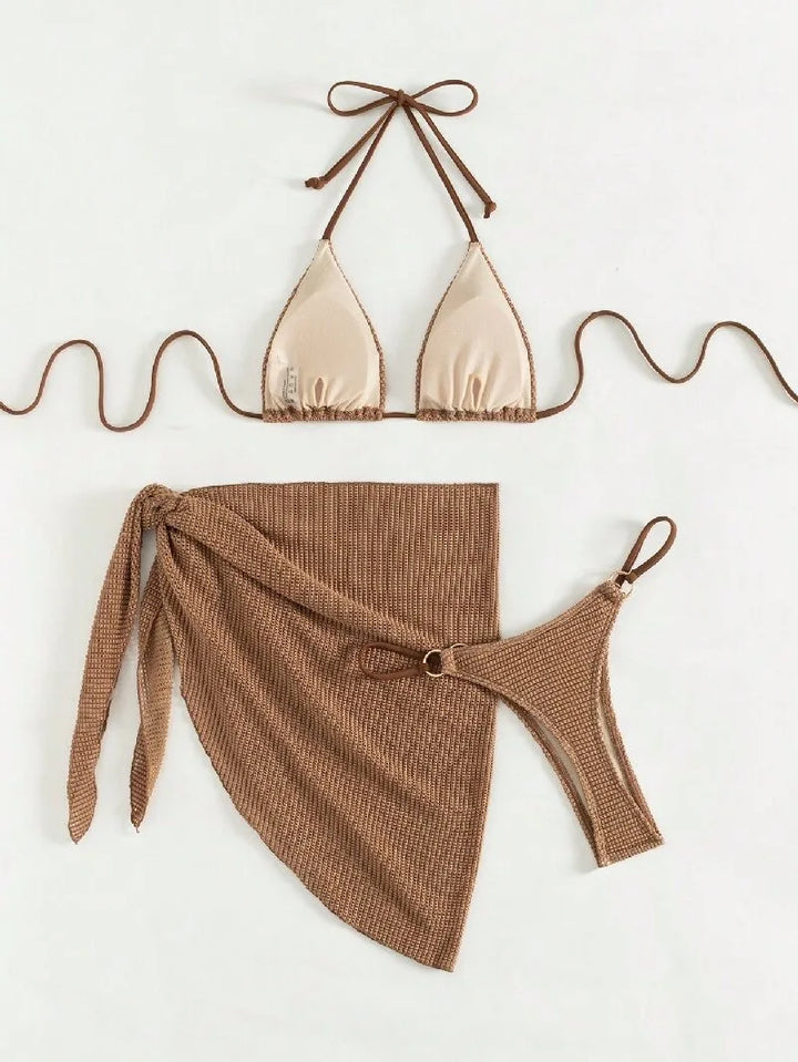 Stunning 3-Pieces Bikini Set