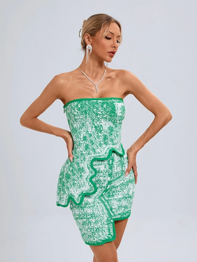 Effortlessly Asymmetric Fashion Dress