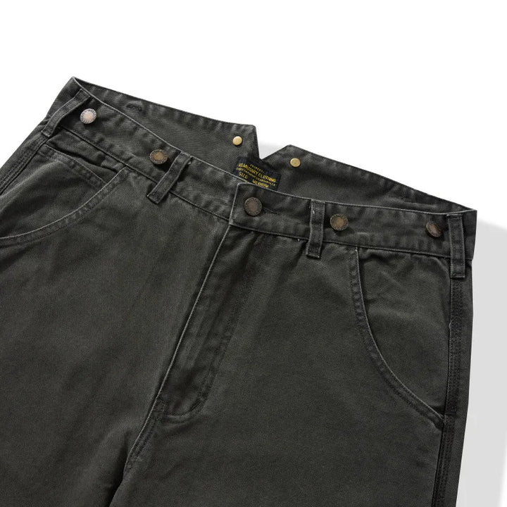 Trendy Wide-Leg Men's Cargo Pants