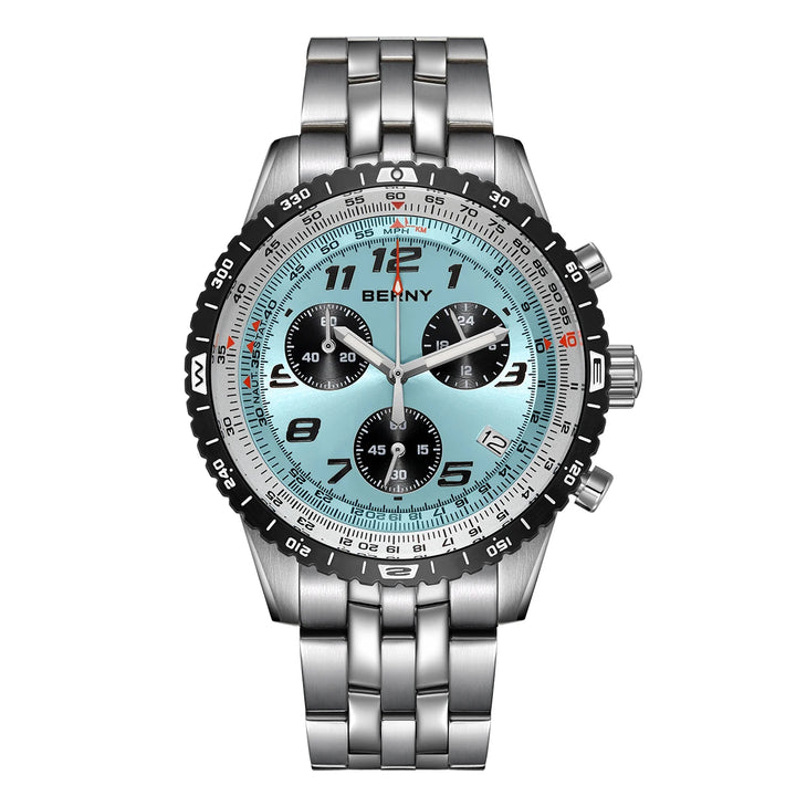 Stylish Sapphire Luminous Quartz Watch