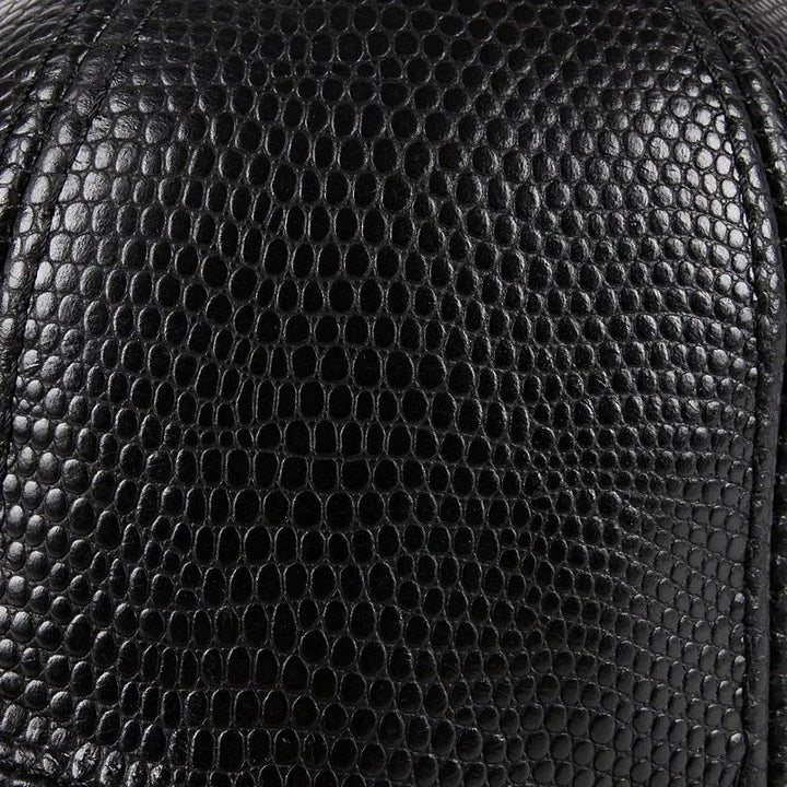 Classic Real Leather Baseball Cap