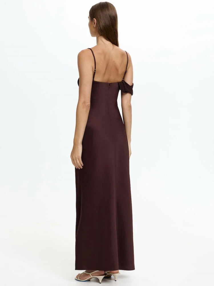 Elegant Spaghetti Straps Evening Party Dress
