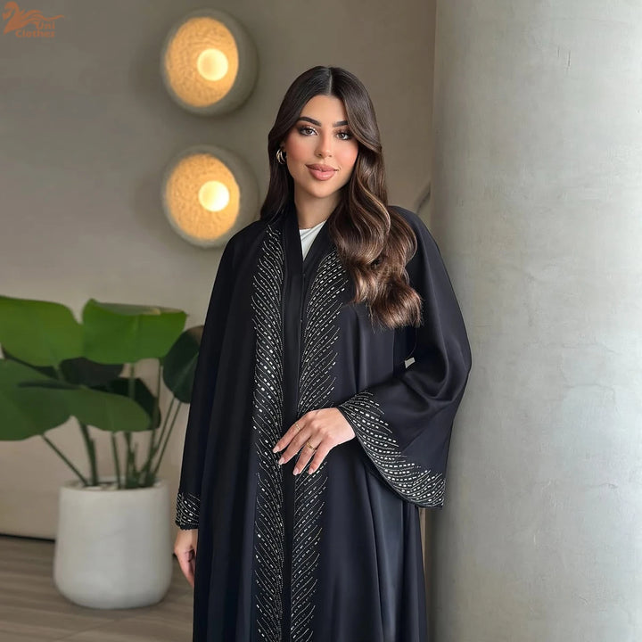 Modest Beaded Traditional Abaya Dress