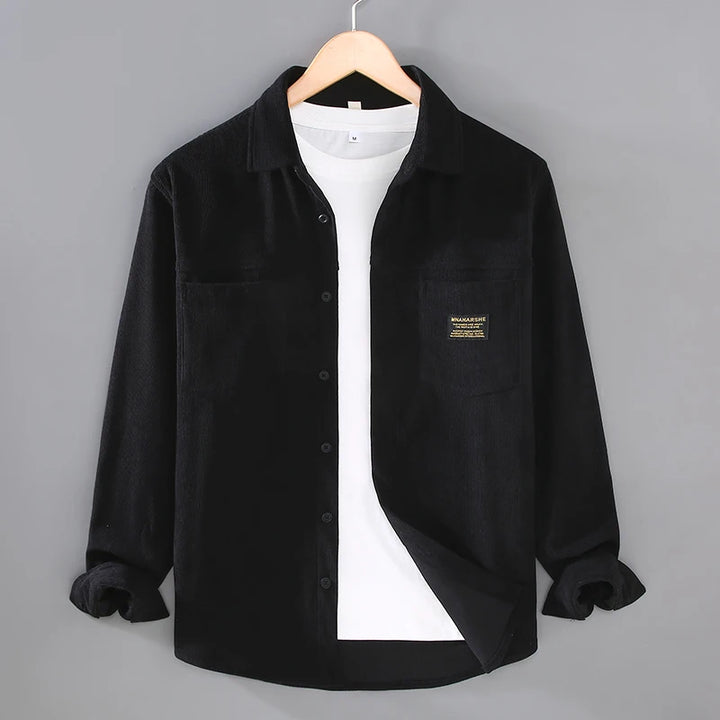 Trendy Corduroy Cotton Casual Shirt