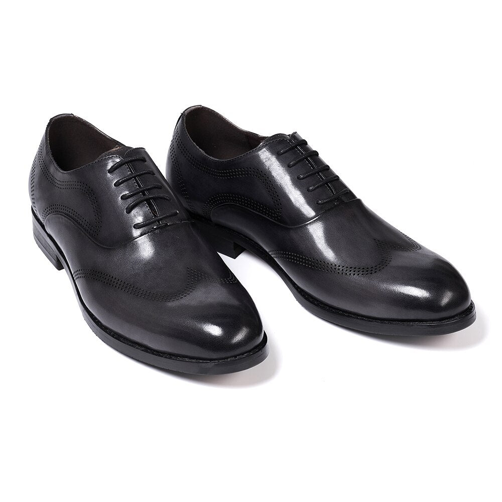 Lace-Up Wingtip Men's Oxford Shoes| All For Me Today