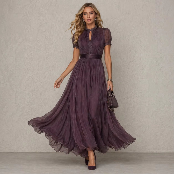 Lovely Flowy Cinched Waist Dress