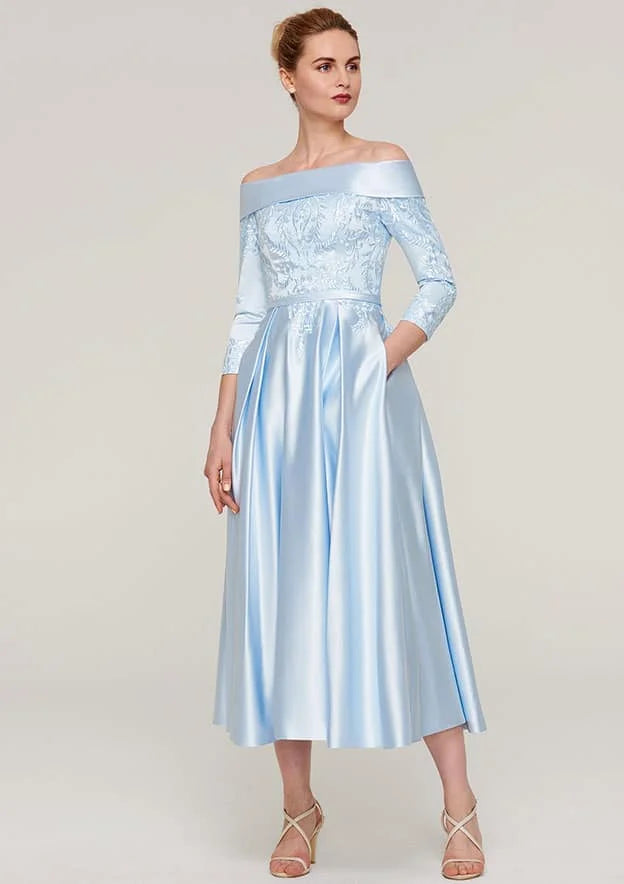 Exquisite Appliques Mother of The Bride Dress