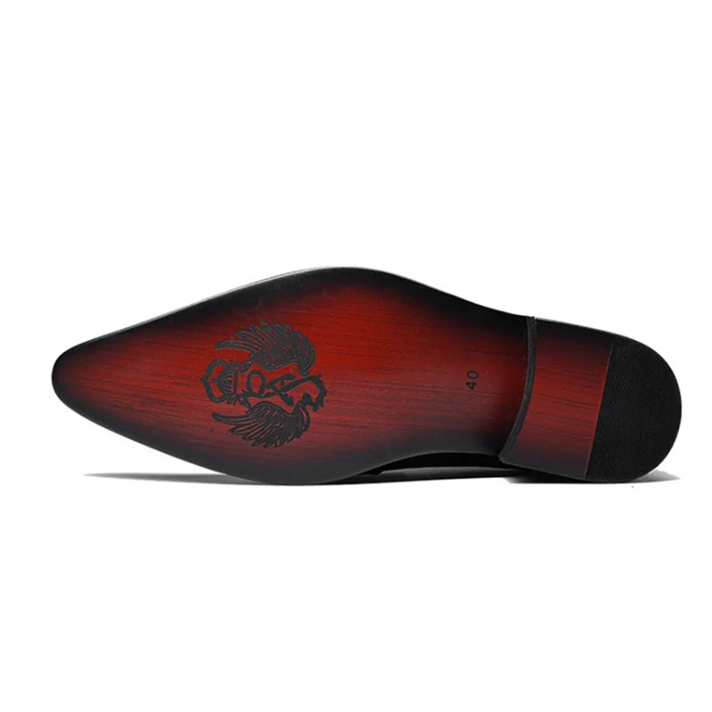Regal Pointed Toe Leather Dress Shoes