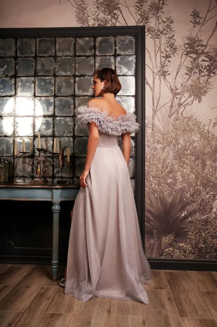 Luxury Long Side Slit Prom Dress