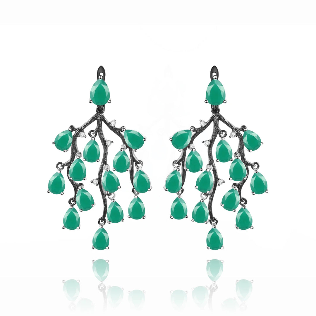 Natural Creative Pine Branch Earrings