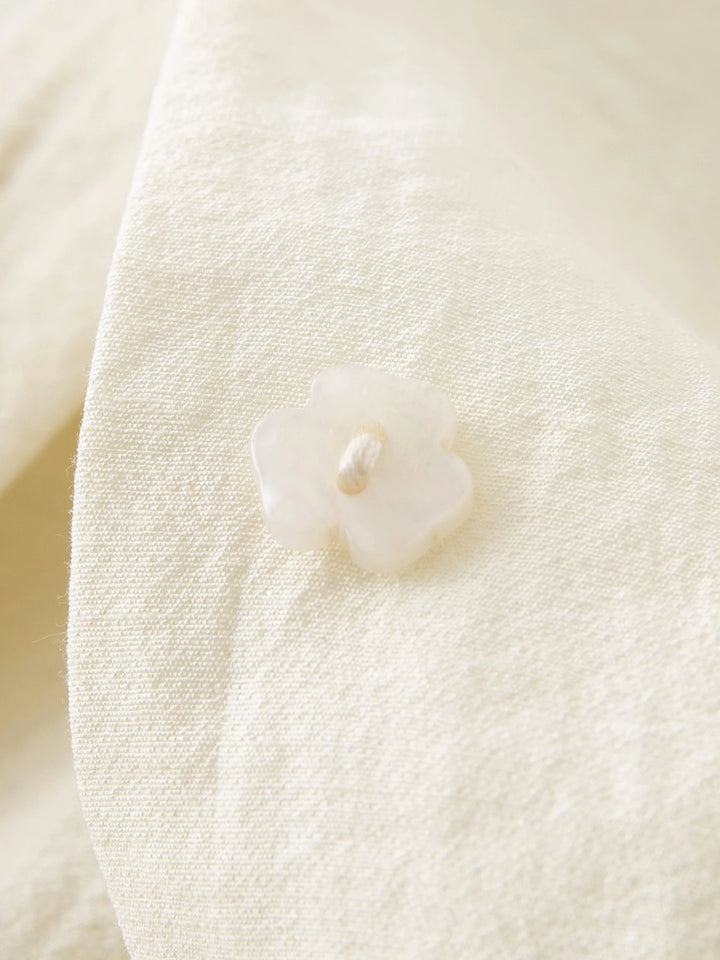 Comfortable V-Neck Linen Shirt