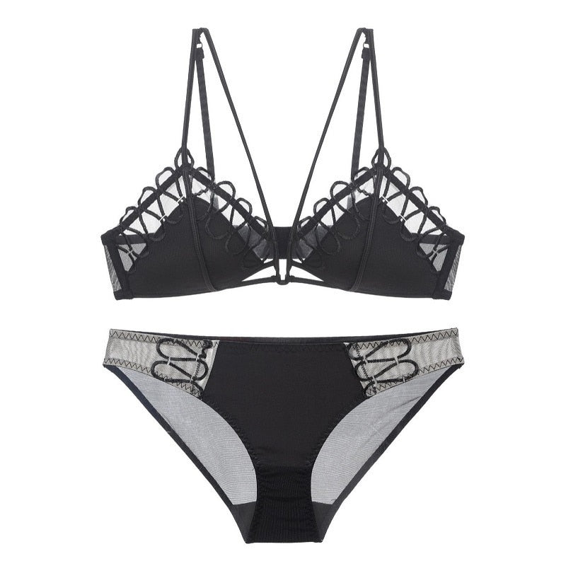 Romantic Embroidered Women's Lingerie Set| All For Me Today