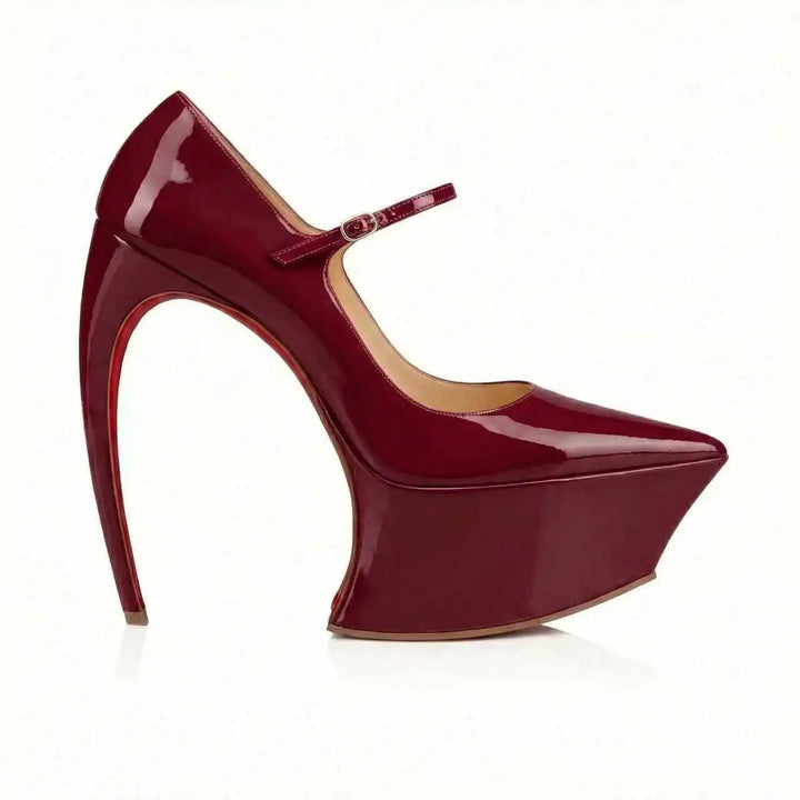 Lovely Satin Ribbon Platform Stiletto Sandals