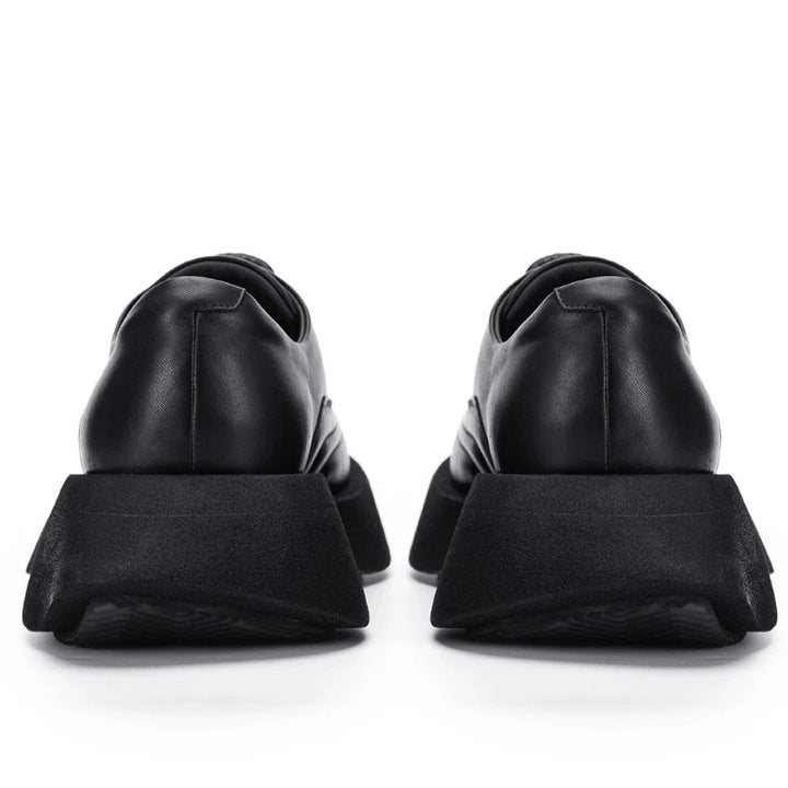 Irregular Sole Casual Derby Shoes