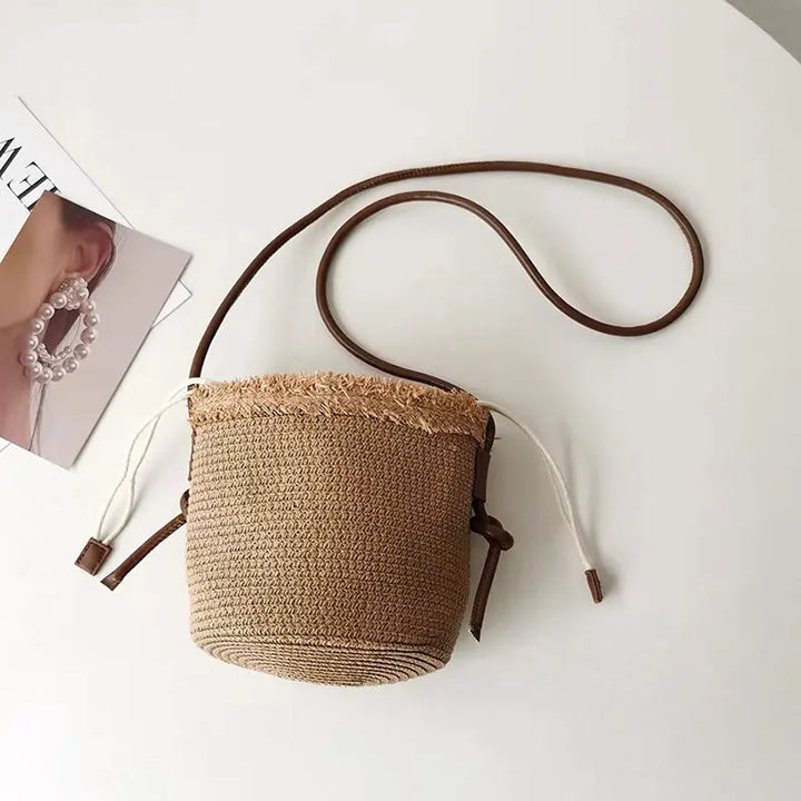 Classic Mini Paper Straw Tote Bag