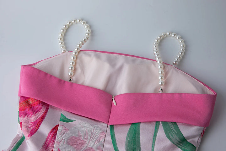 Gorgeous Bow Detail Evening Party Dress