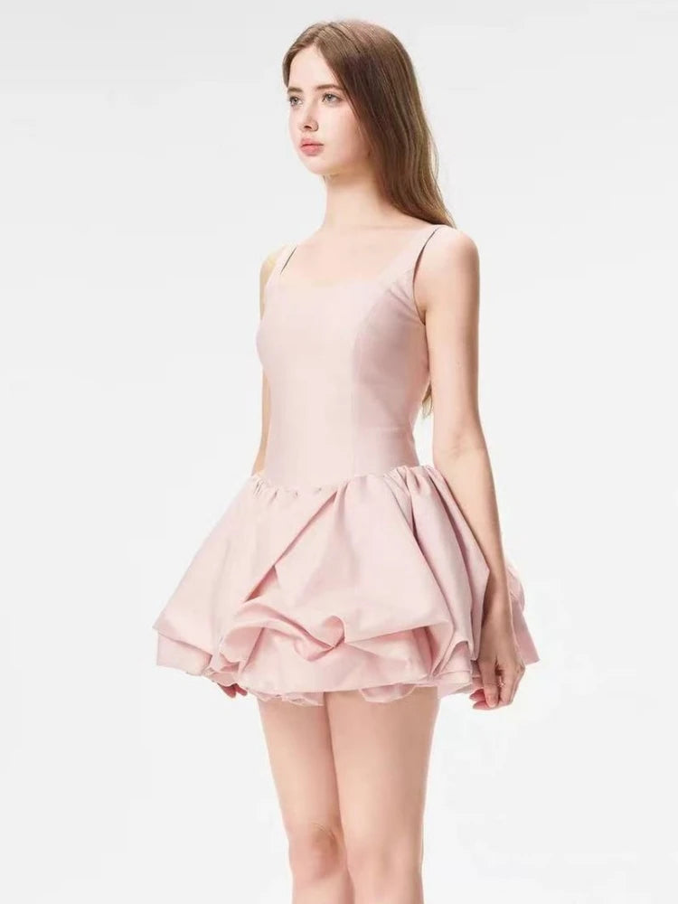 Refined Ruch Ruffle Mini Dress