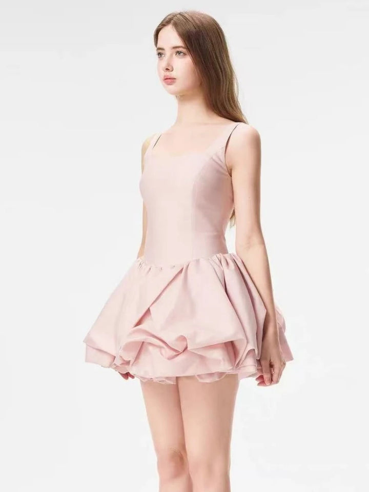 Refined Ruch Ruffle Mini Dress
