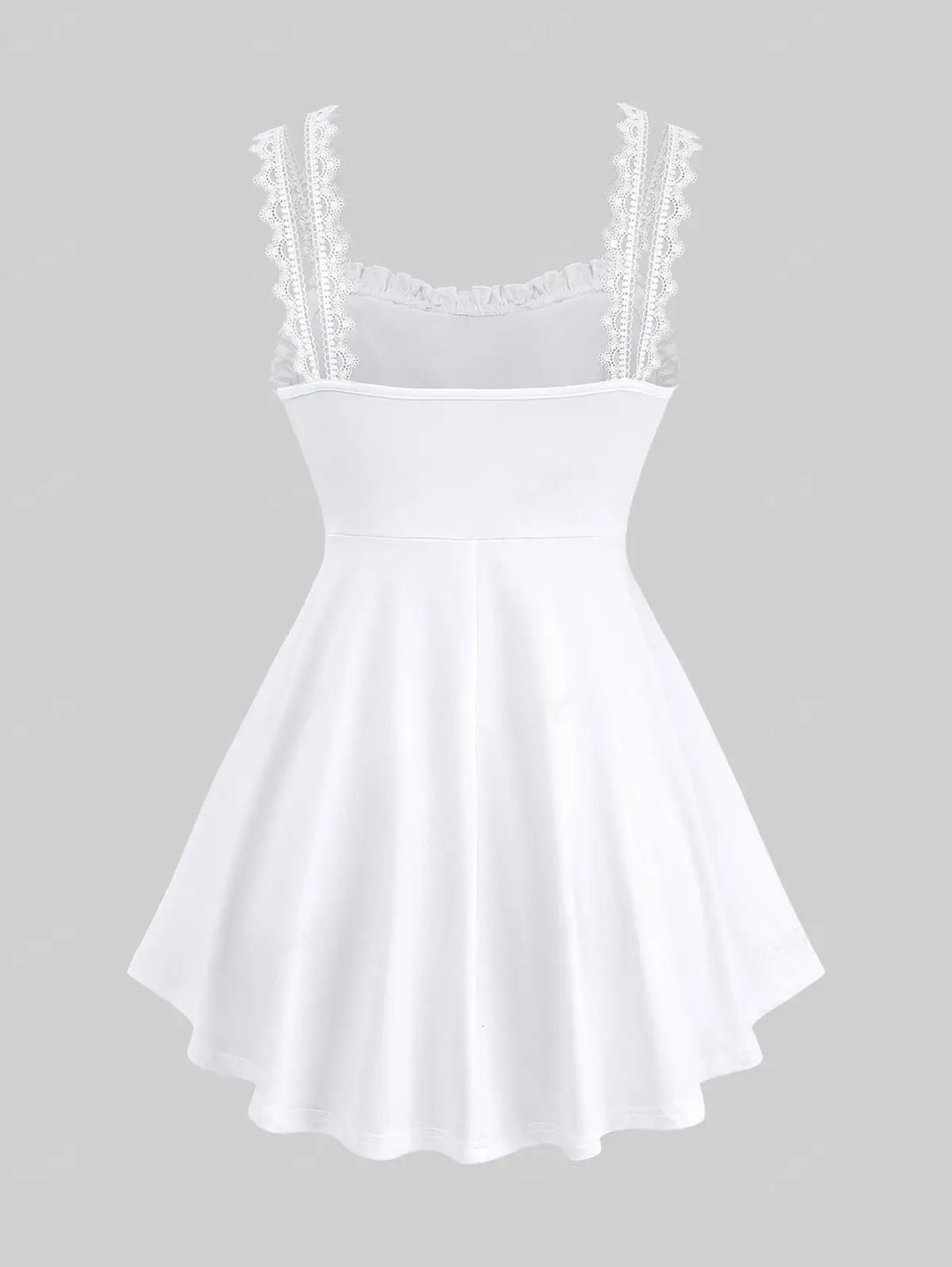 Charming Trim Ruffles Casual Top