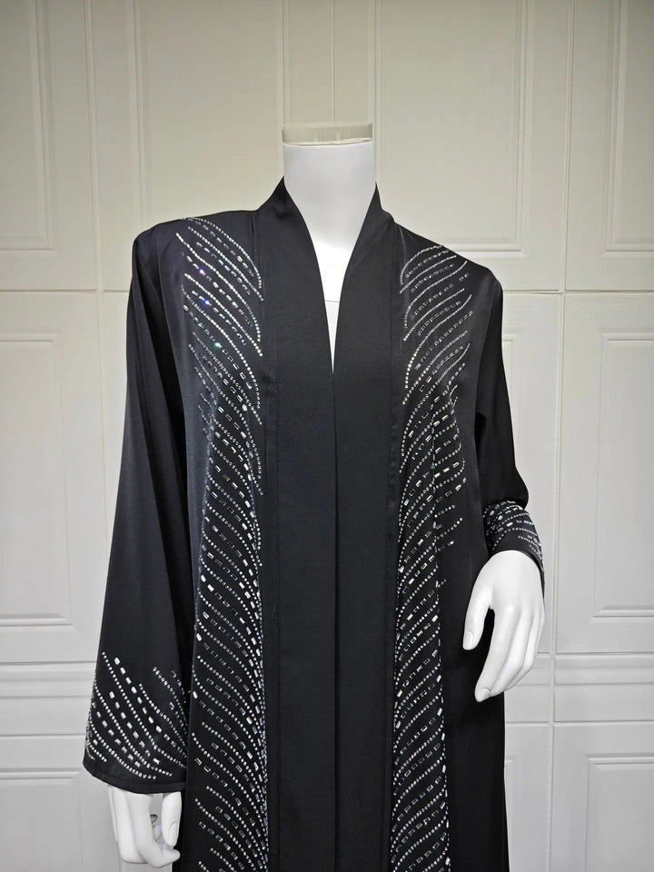Modest Beaded Traditional Abaya Dress