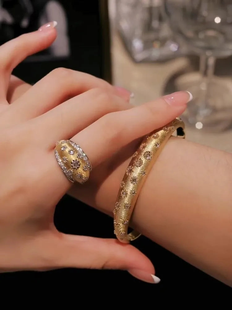 Charming Gold-Toned Ring