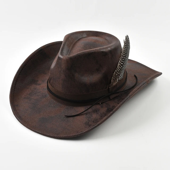 Dashing Feather Western Cowboy Hat