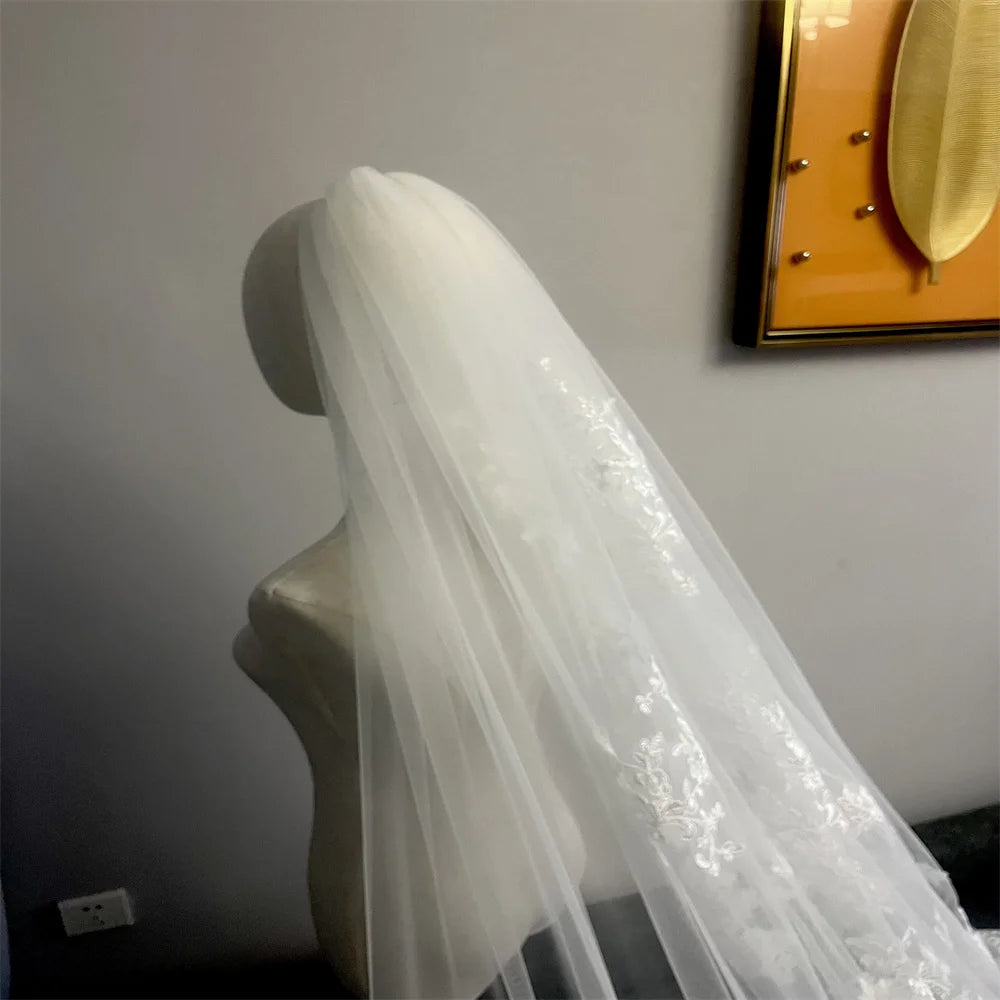 Classic One-Layer Bridal Veil