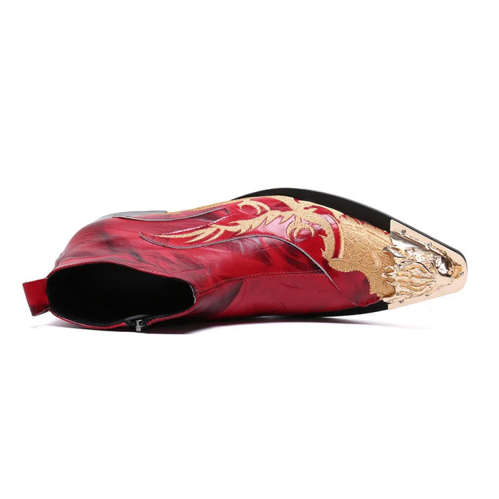 Luxury Pointed High Top Boots